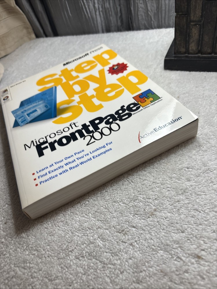 Microsoft FrontPage 2000 CD-ROM - New Sealed Self Study Kit