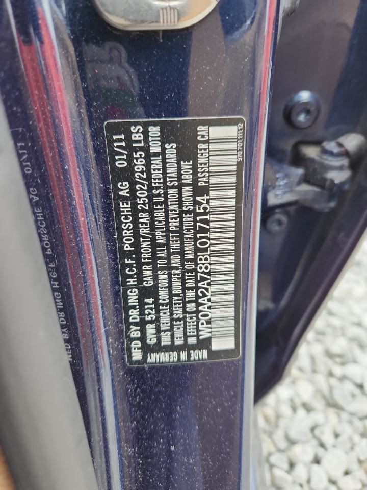 PANAMERA 2011 Glove Box 4860183