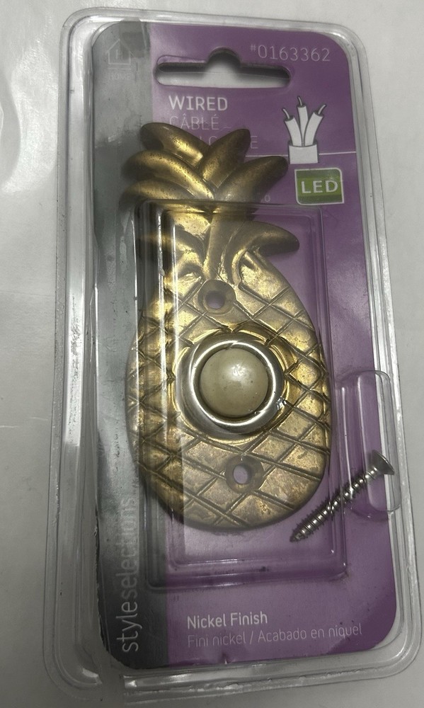 Brass Pineapple Doorbell