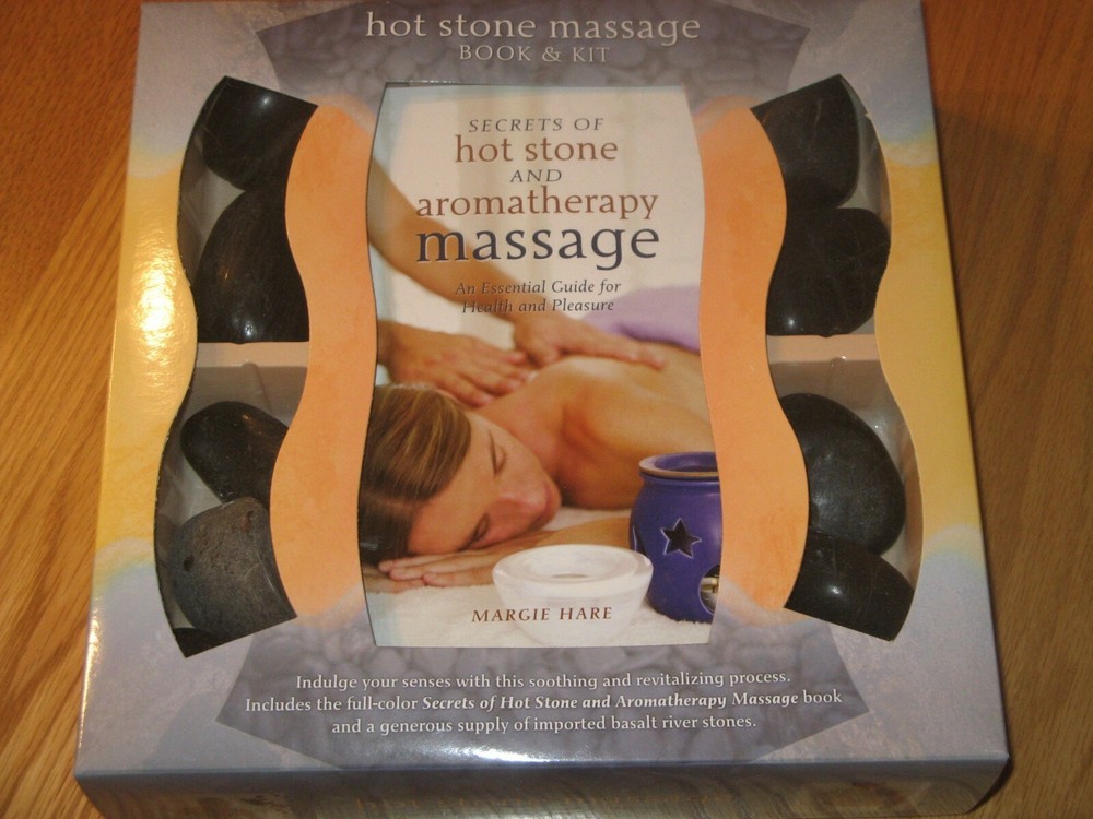 HOT STONE MASSAGE BOOK & KIT