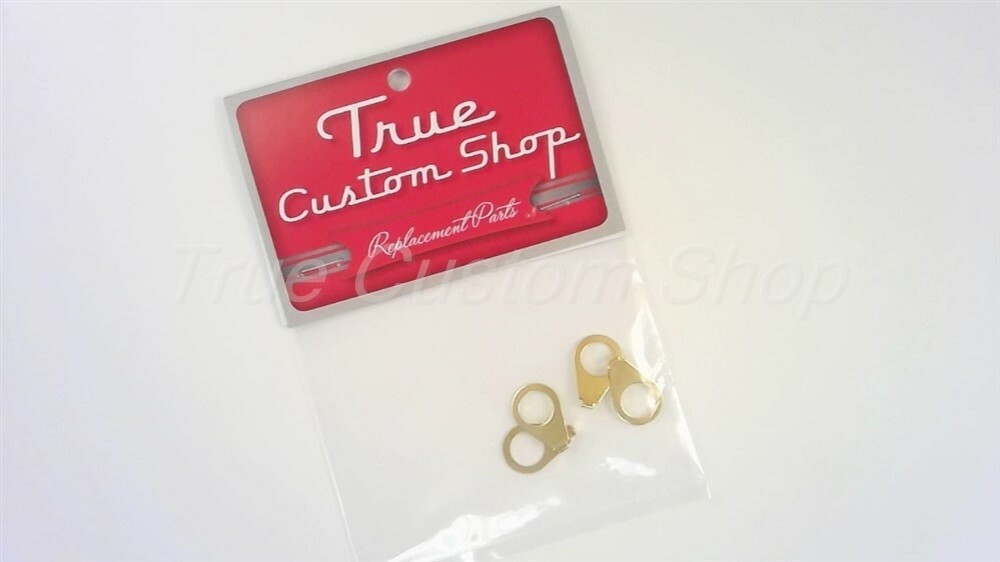 True Custom Shop® Gold USA Indicator Knob Pointer Washers for Gibson Knobs 4pk