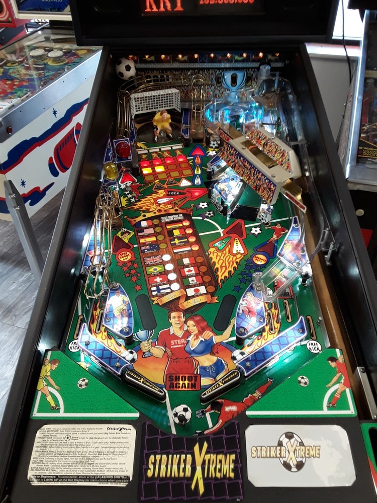 Striker Xtreme by Stern Pinball Machine-Completely Restored!
