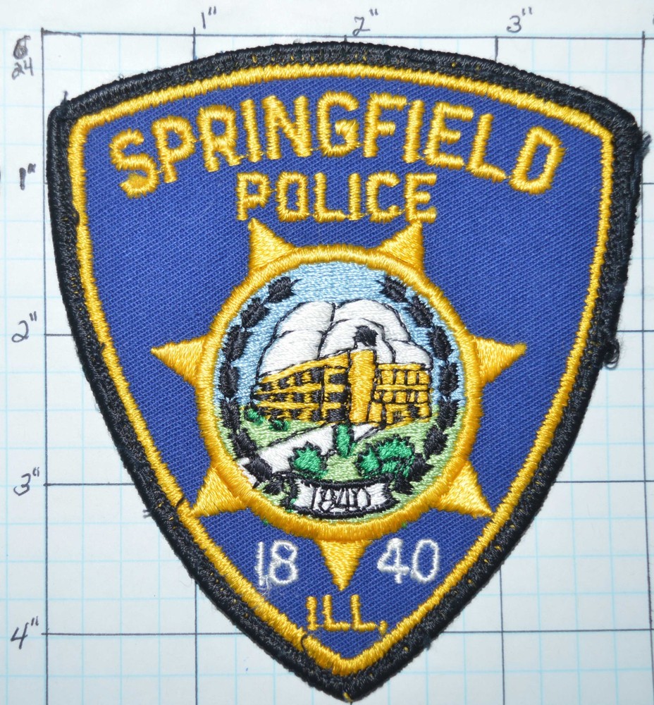 ILLINOIS, SPRINGFIELD POLICE DEPT PATCH