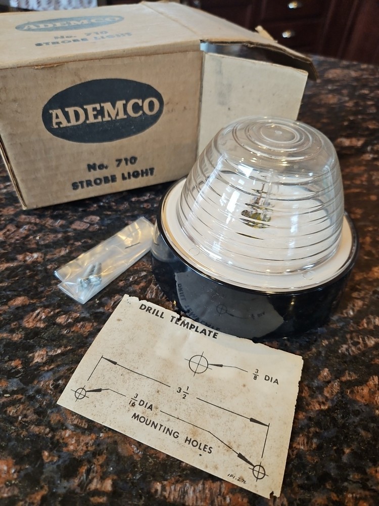NEW Open Box ADEMCO 710 Clear Strobe Light