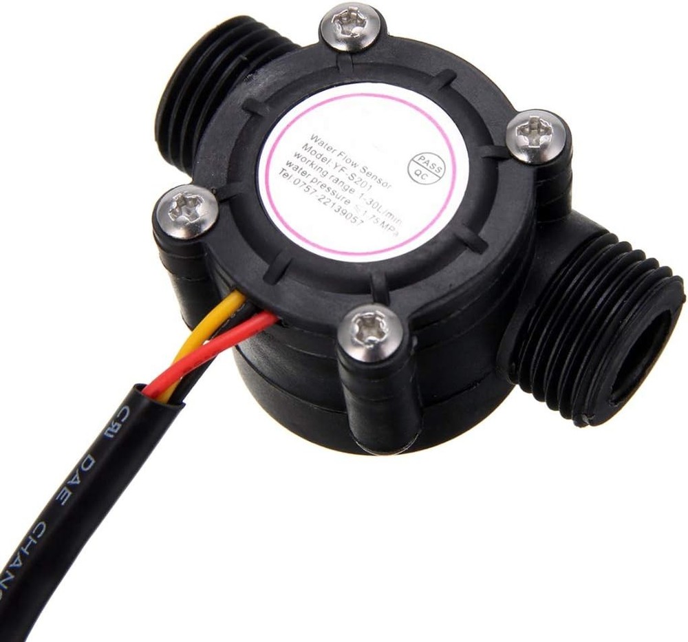 Water Flow Hall Sensor Switch Flow Meter
