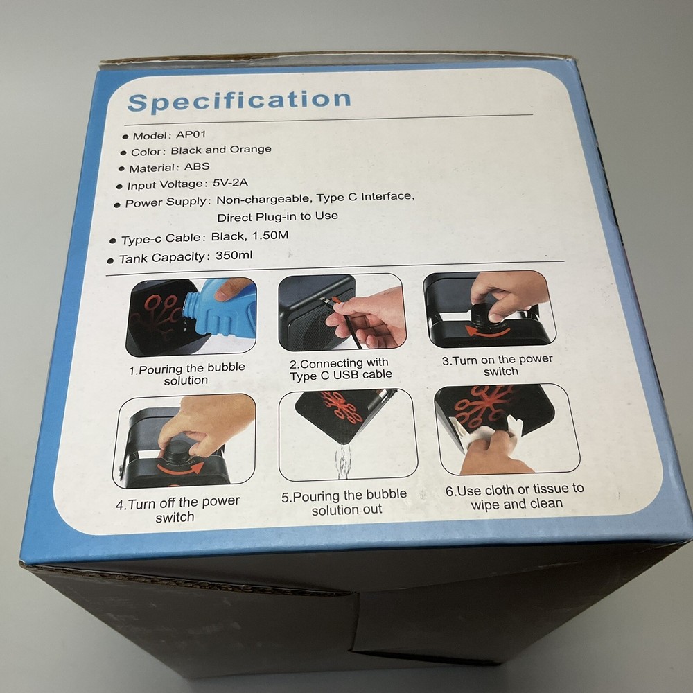 Automatic Bubble Machine for Kids - Fun Bubble Maker for Parties & Playtime