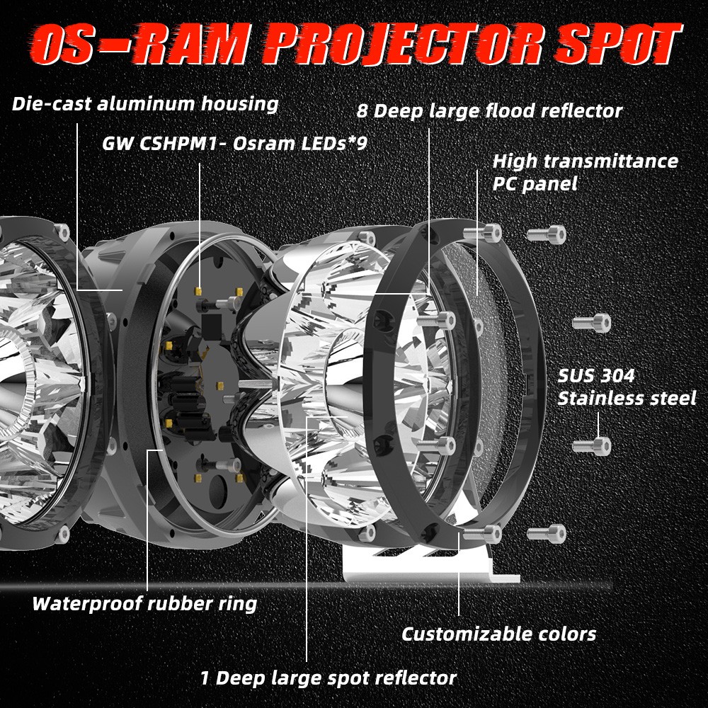 42" 8 XL Linkable LED Universal Light Bar Installation kit SUV ATV 4X4 UTV Truck