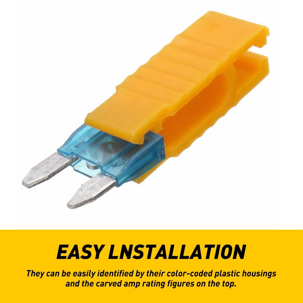 220Pcs Car Blade Fuse Kit Assortment Blade Set For Car Truck SUV ATV Motocycle