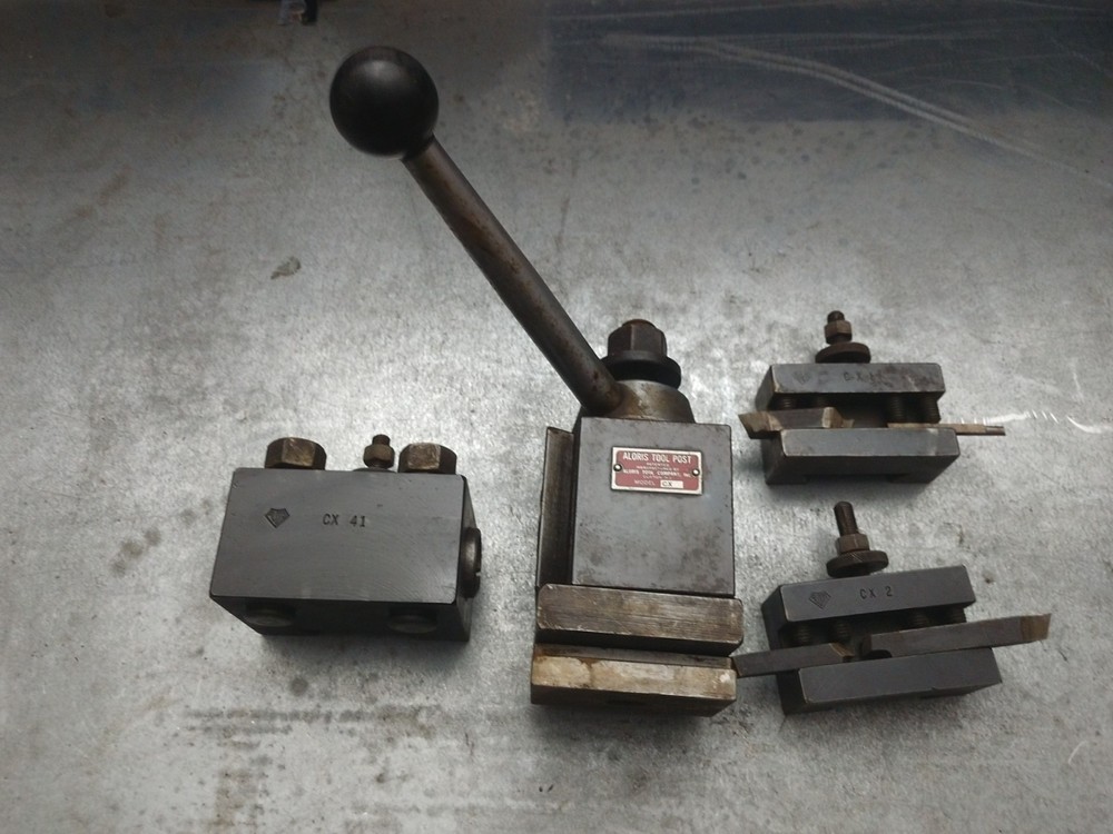 GENUINE ALORIS C QUICK CHANGE TOOL POST FOR METAL LATHE