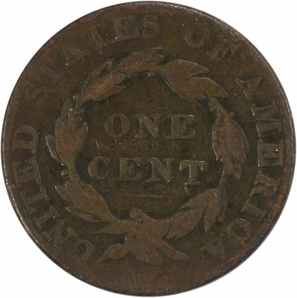 1824/2 Large Cent VG Uncertified #157