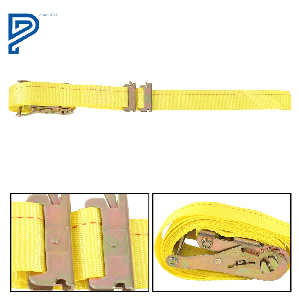 E Track Tie Down Rail Kit 4' E Track Rails End Caps ETrack Straps For Trailers