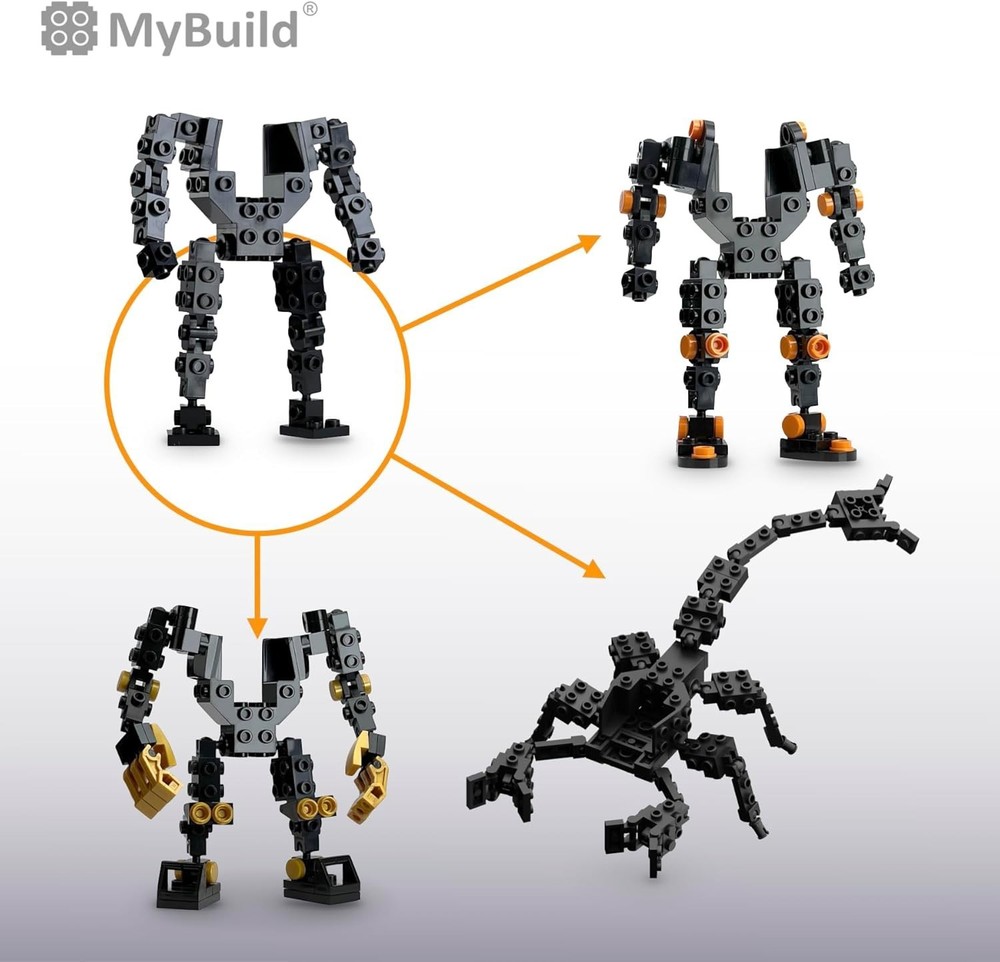 Durable Mech Frame Pack MF5: Endless Building Possibilities for Enthusiasts