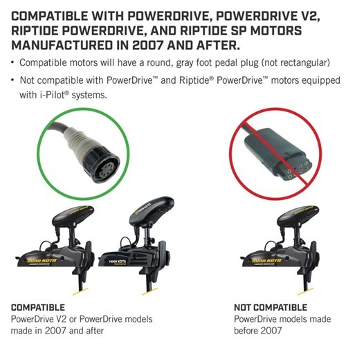 Minn Kota Powerdrive Bluetooth Foot Pedal (Corded) 1866070
