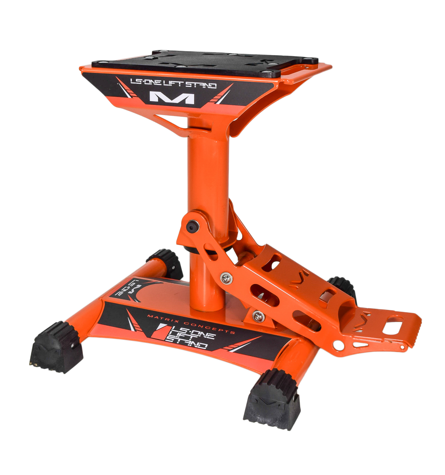 Matrix Concepts Motocross LS-ONE Motorcycle MX Lift LS1 Stand Orange