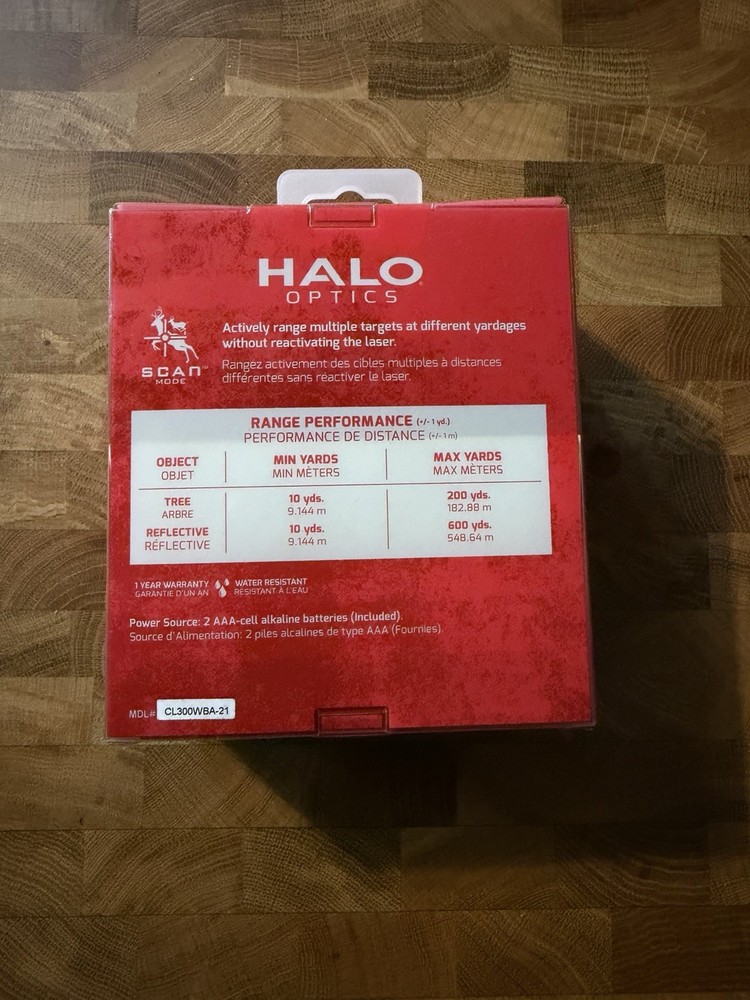 Halo CL300 Range Finder - HALRF0107
