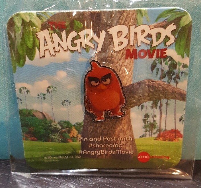 Angry Birds Movie 2016 AMC Collectible Pin