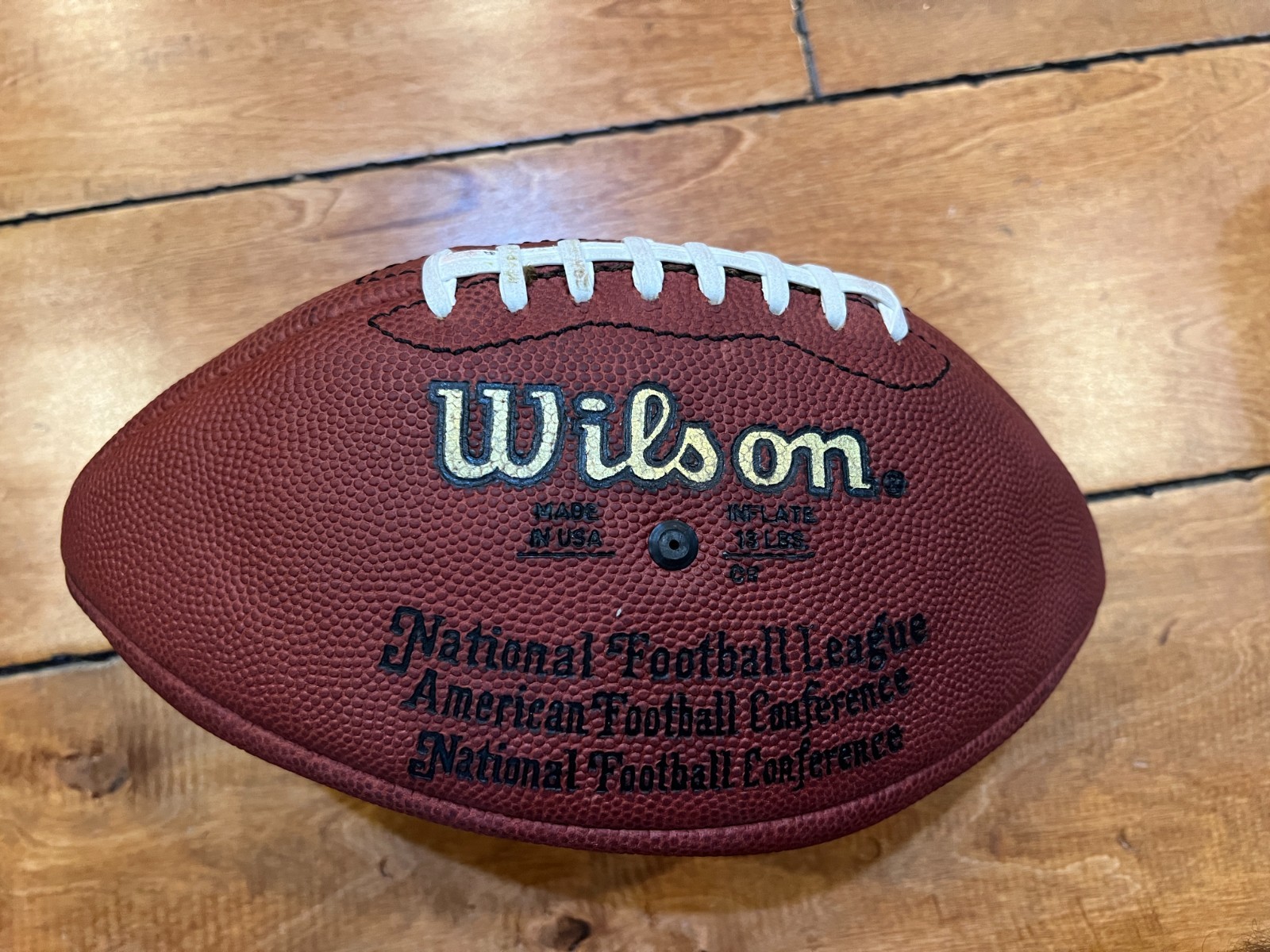 Rod Woodson Steelers Signed Autographed 2000 Wilson GAME USED NFL Pro Football