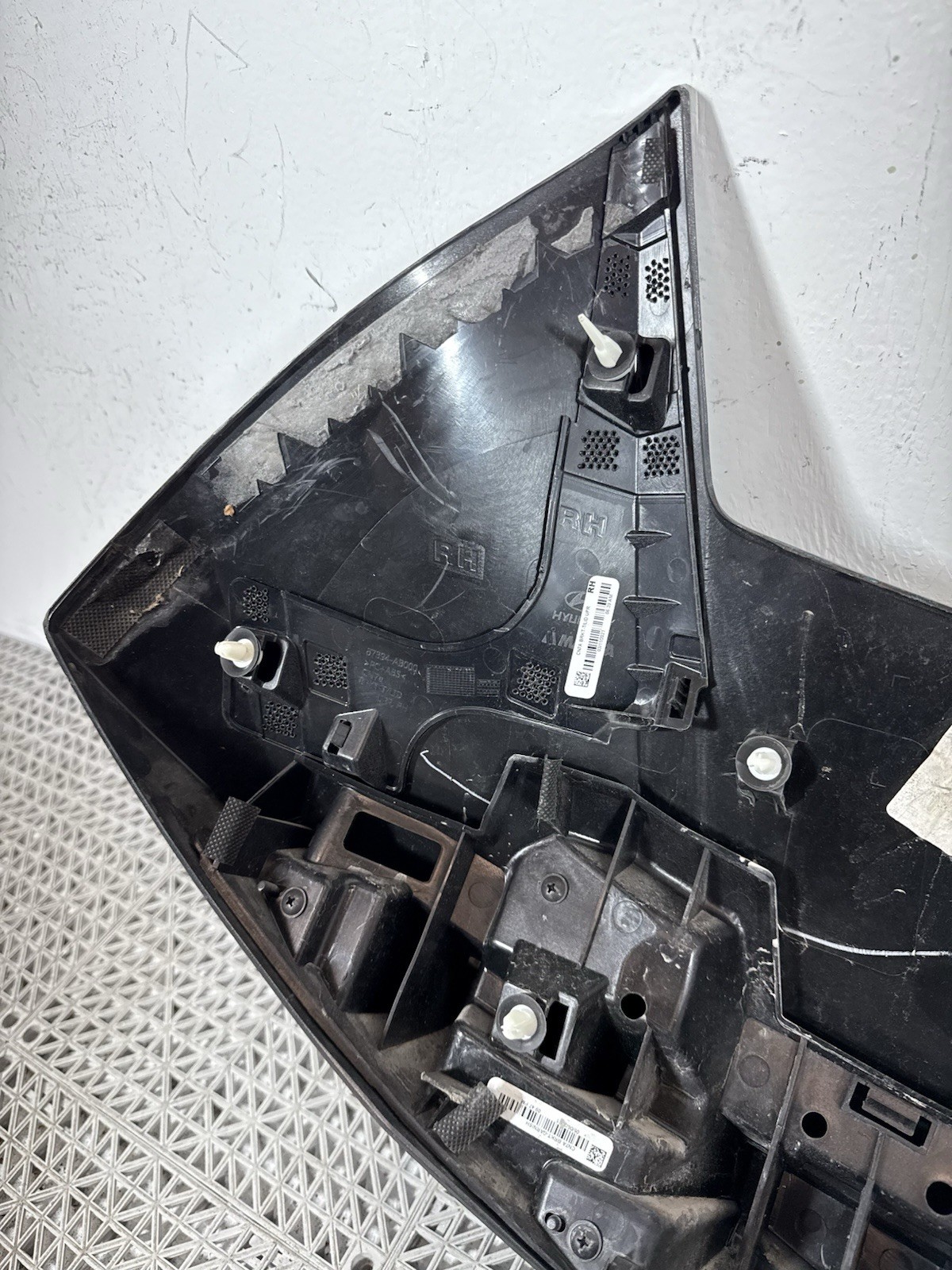 ⭐️ 2021-2023 HYUNDAI ELANTRA TRUNK LID UPPER MOLDING SPOILER PAINTED GRAY OEM