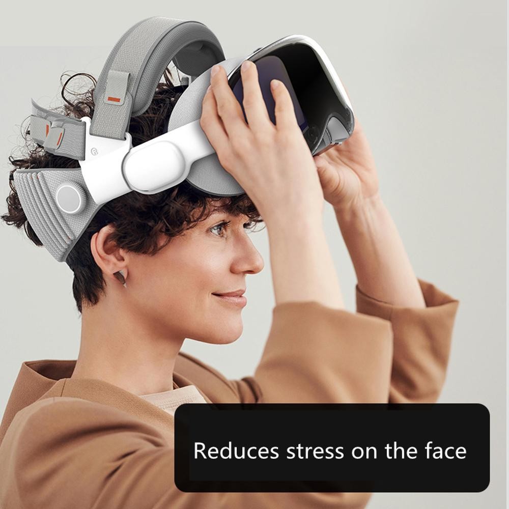 For Vision Pro Headbands Adjustable Force Distribution Decompression Headband