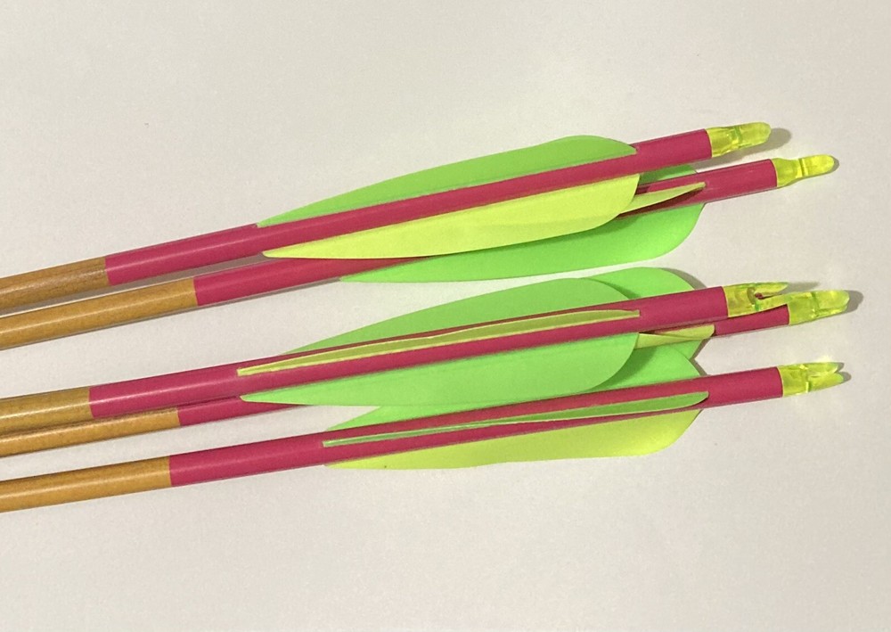 1 Dozen 6” Deep Pink Arrow Wraps