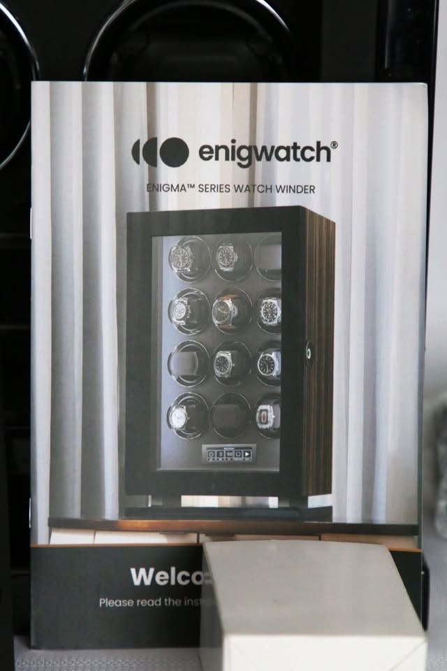 Watch Winder w/ Fingerprint Lock