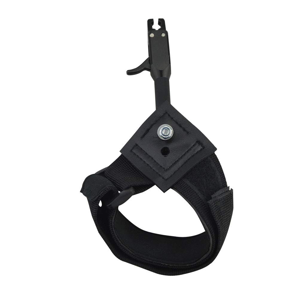 "Archery Compound Bow Release Aids with Wrist Strap and Trigger for Hunting"