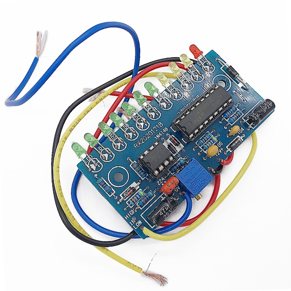 DC 12V VU Meter Driver Audio Level Indicator/Power Meter 10 LED Level Indicate