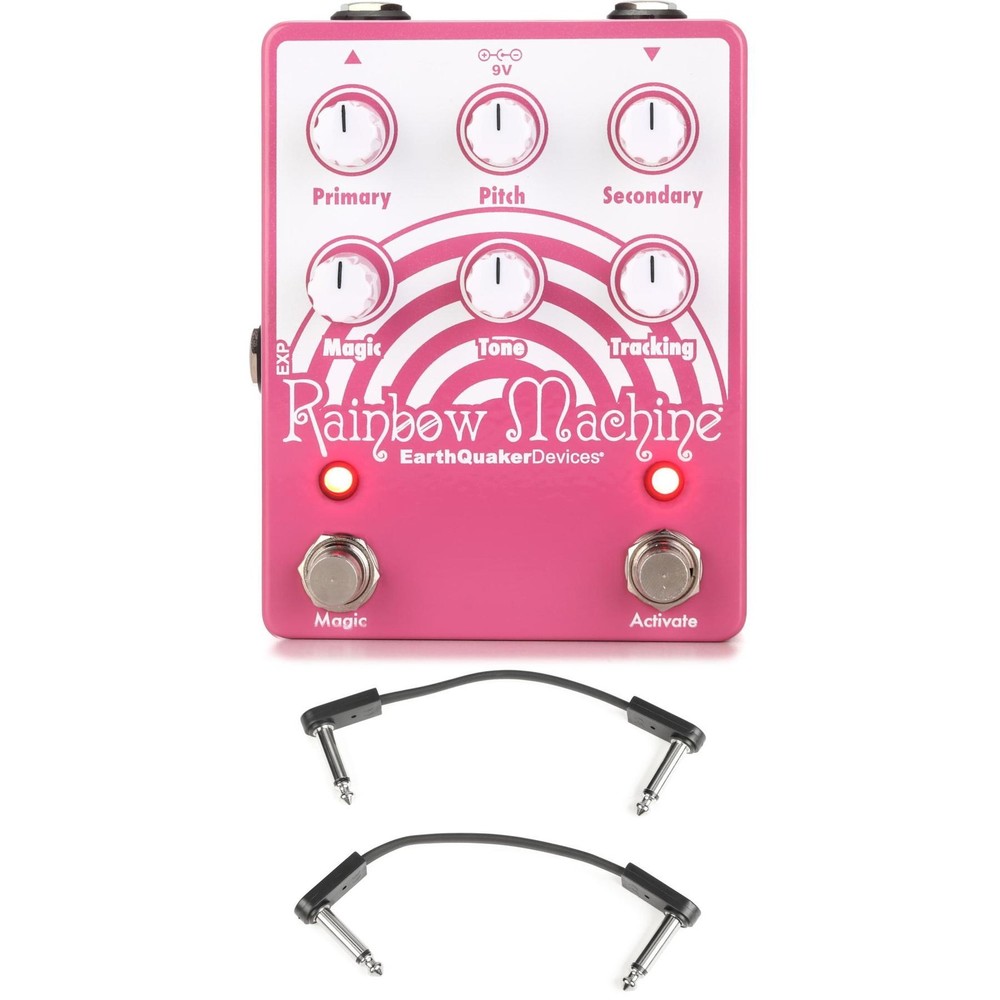 EarthQuaker Devices Rainbow Machine V2 Pedal with EBS Patch Cables
