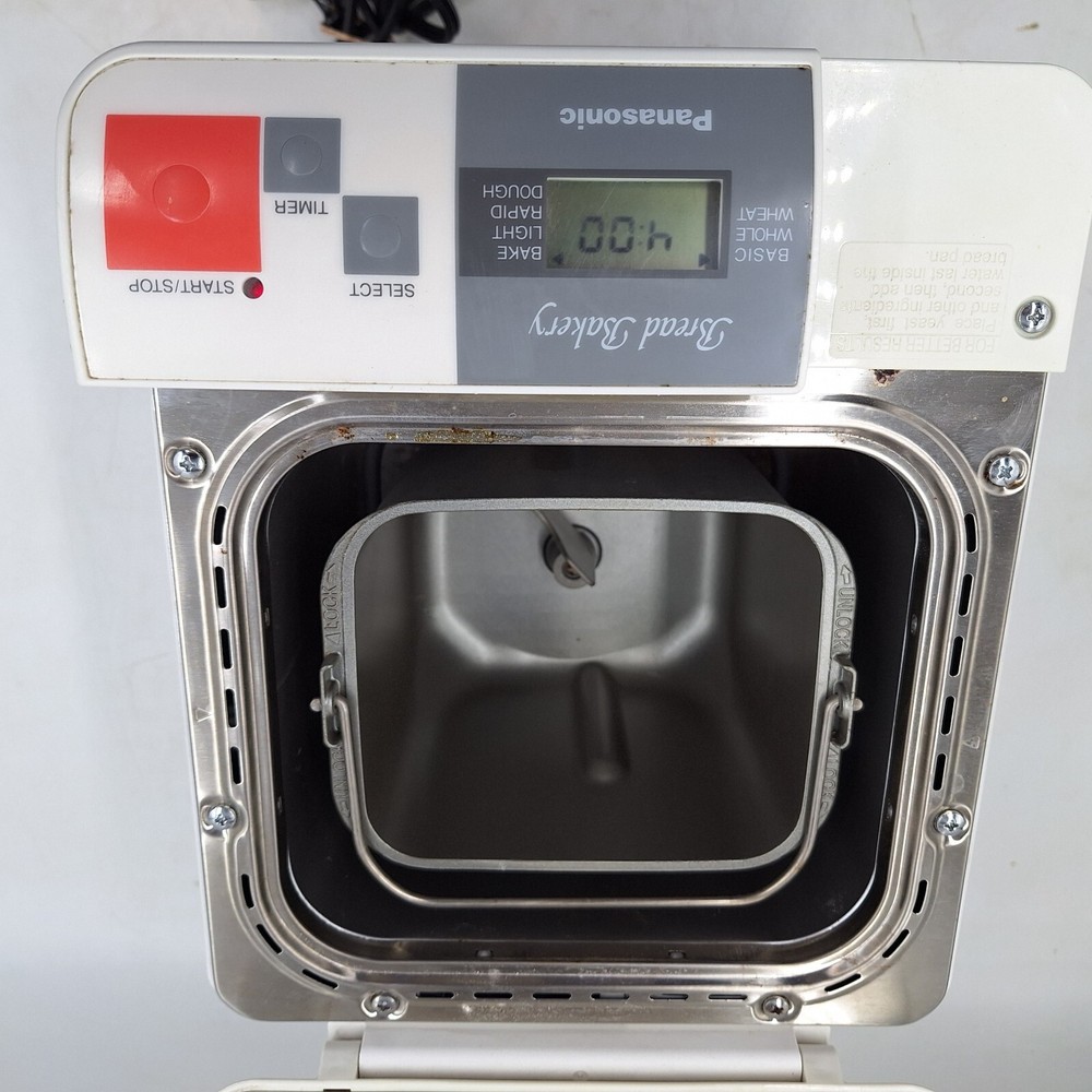 Panasonic Automatic Bread 1 lb. Loaf Maker Machine SD-BT10P COMPLETE & TESTED!!!