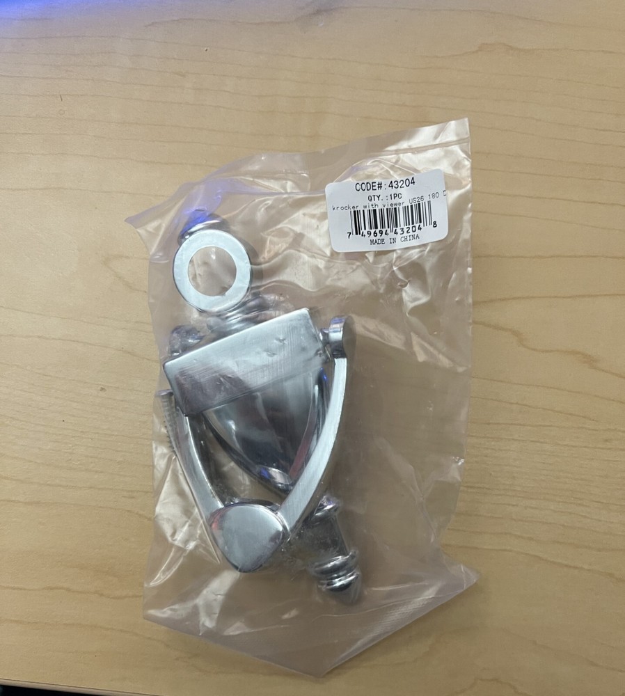 ultra hardware Door Knocker with Viewer , Model #43204