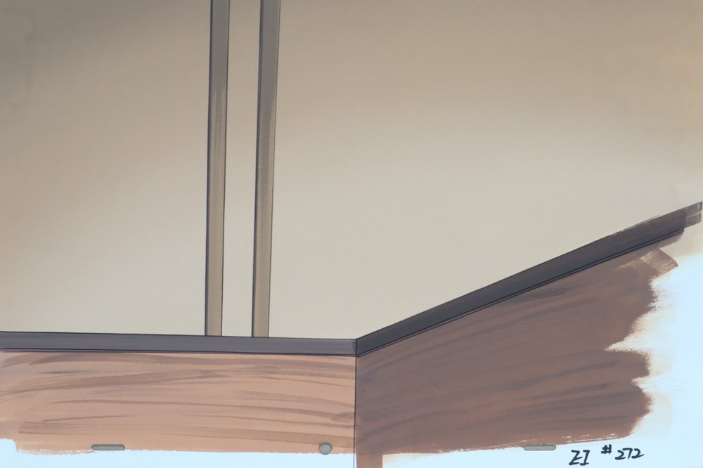 Original Hand Painted Animation Production Background (232-26)