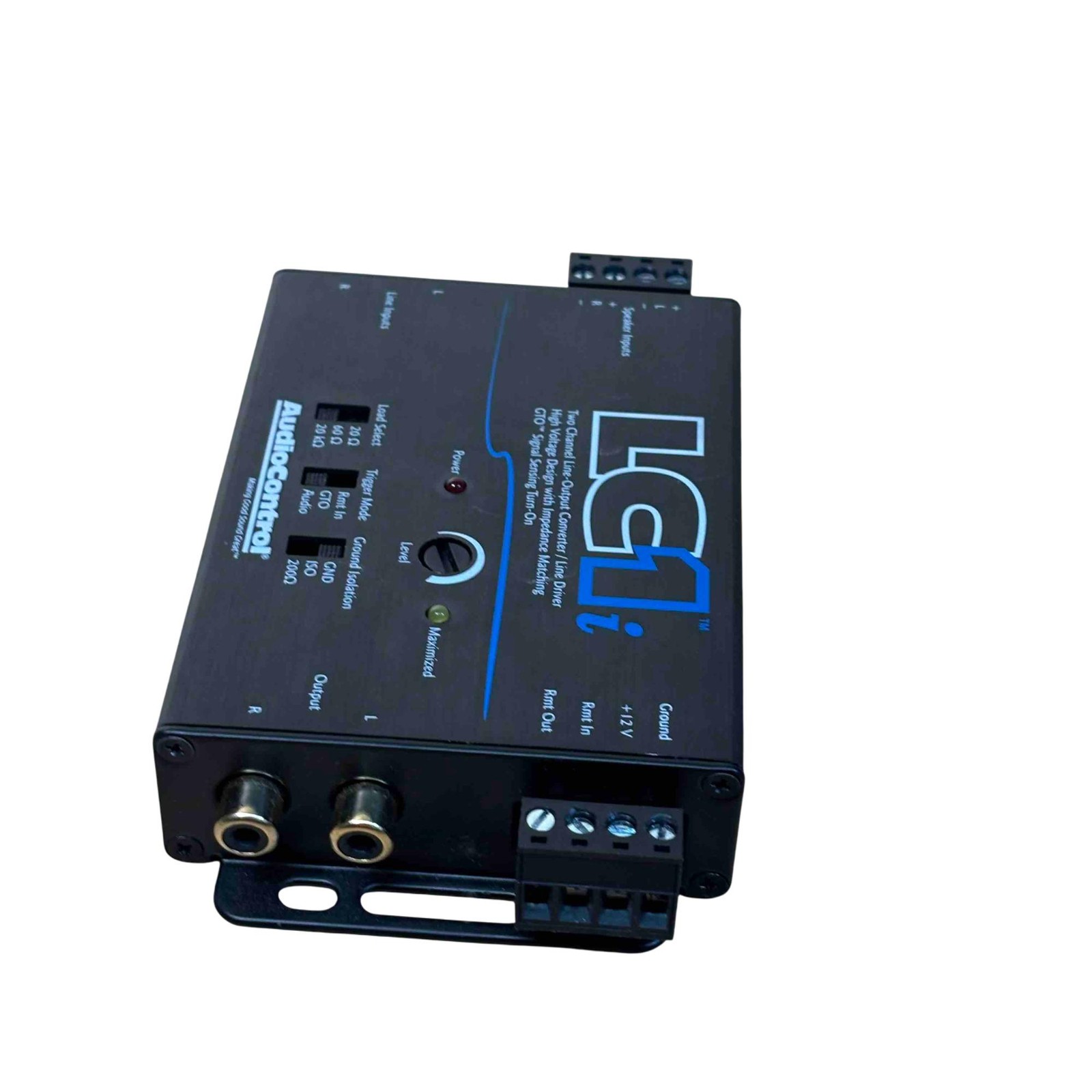 Audio Control LC1i Black 2-Channel Line-Output Converter/Line Driver