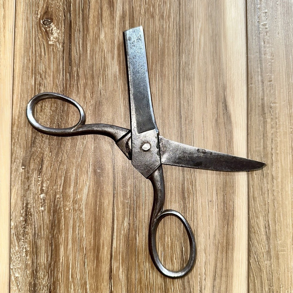 Vintage J. A. Henckels Solingen Germany #3 Solid Steel Scissors