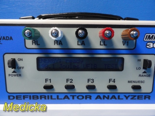 DNI Nevada Impulse 3000 Biomedical ECG Simulator & Energy Analyzer ~ 39632