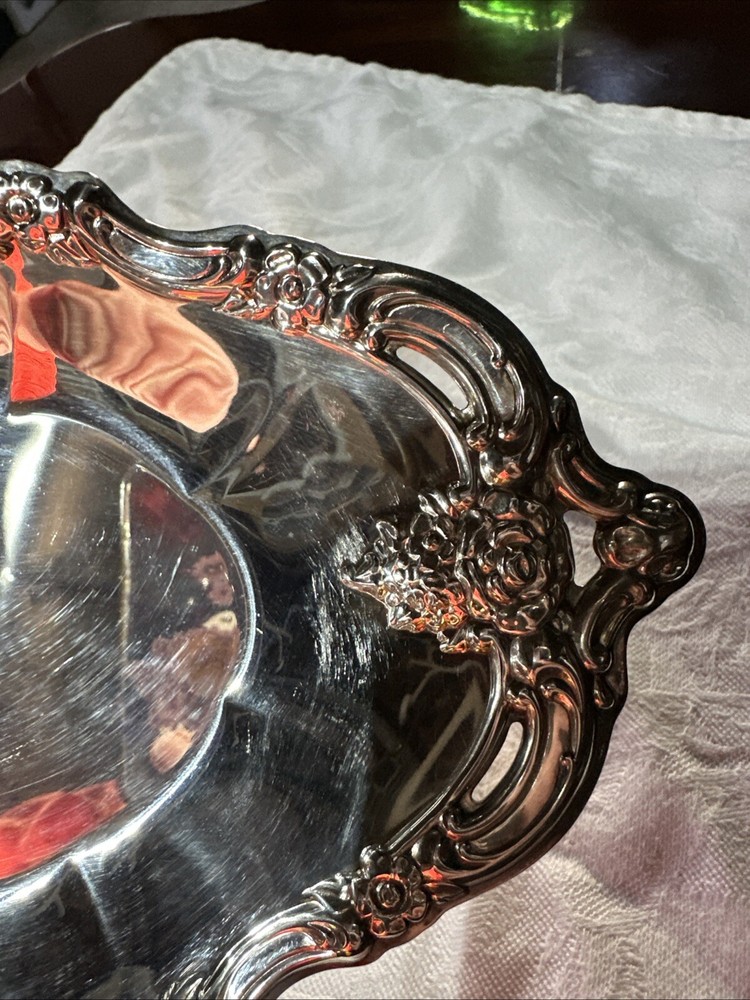 Community SilverPlate SILVER ARTISTRY 9" Serving Platter