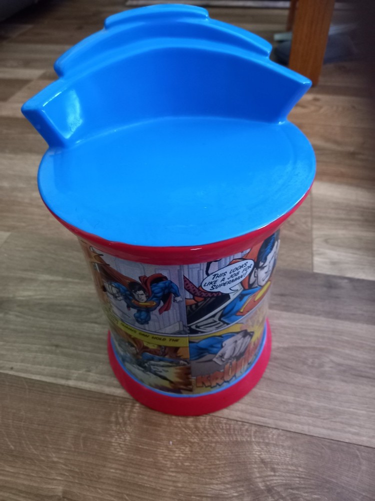 Limited Edition Superman Biscuits Barrel RARE ITEM Numbered