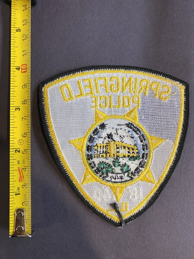 Springfield IL Police Patch