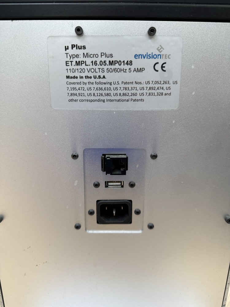 Envisiontec Micro Plus SLA 3d printer for Jewelry model 3D printing