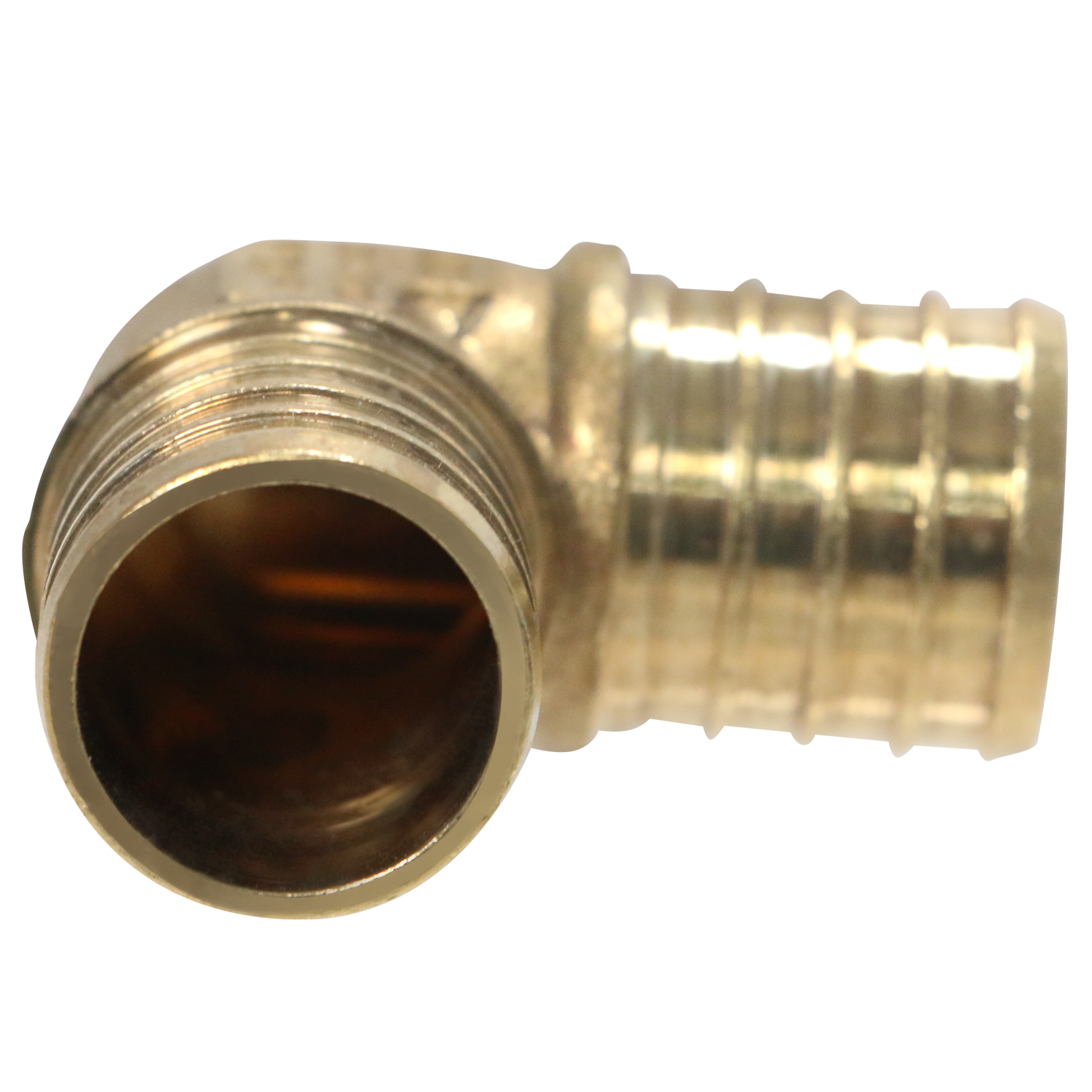 25 PIECES 1" PEX ELBOW - BRASS CRIMP FITTINGS (LEAD-FREE)