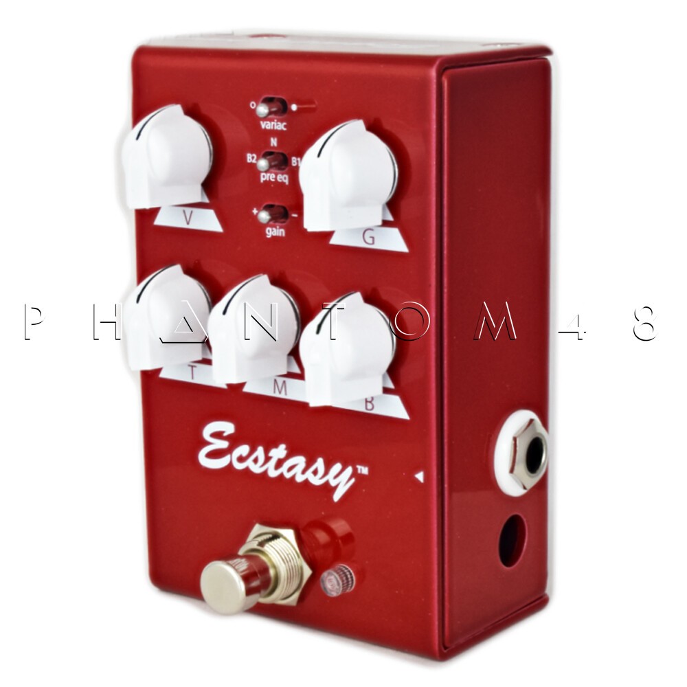 Bogner Ecstasy Red Mini Distortion/Overdrive Electric Guitar Effects