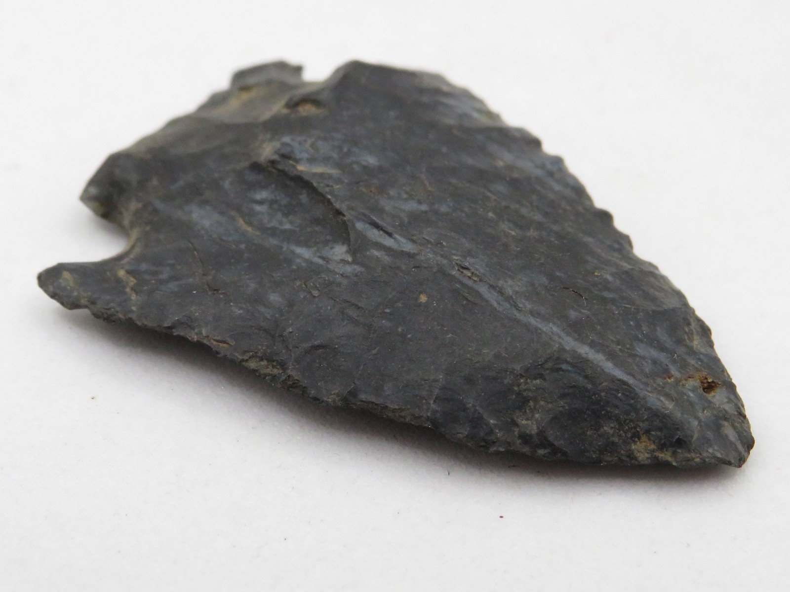 AUTHENTIC INDIAN ARROWHEAD 1½" PROJECTILE CACHE BLADE COSHOCTON OHIO *