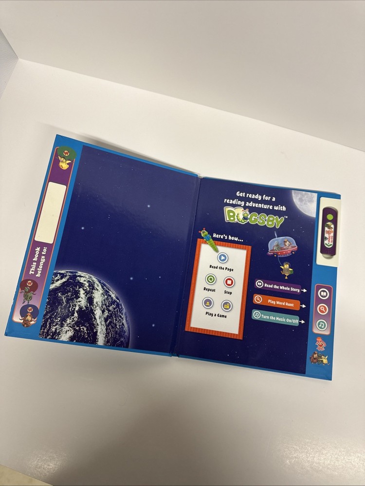 VTech Bugsby Bugsy Worm Reading System 3 Books & cartridges