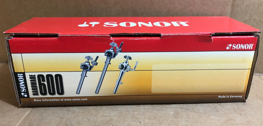 Sonor 600 Series Angle Adjustable Single Tom Arm Chrome TA-678-MC **