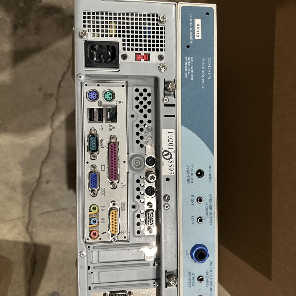 Madsen VisibleSpeech W Computer