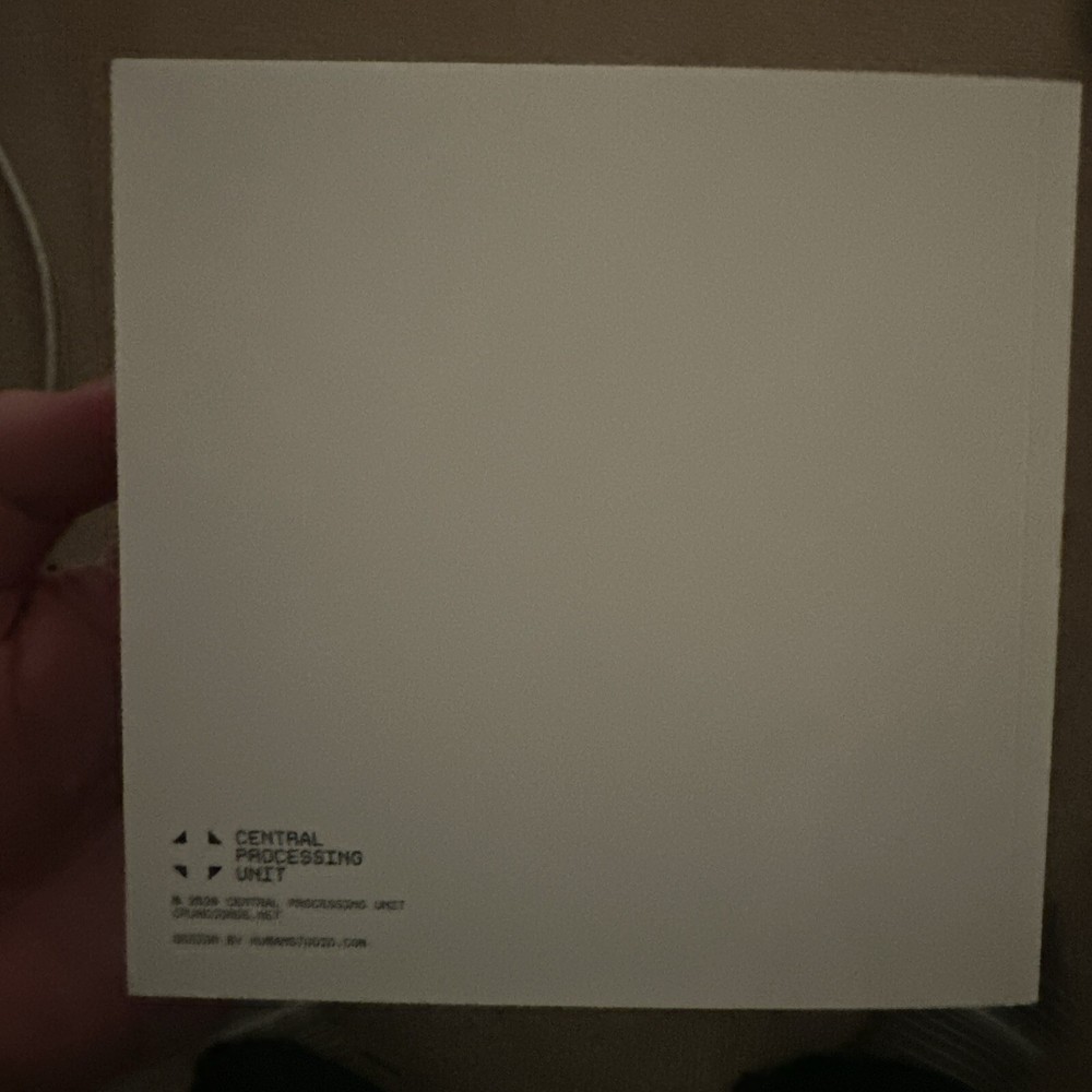 Central Processing Unit Label Catalogue / Book