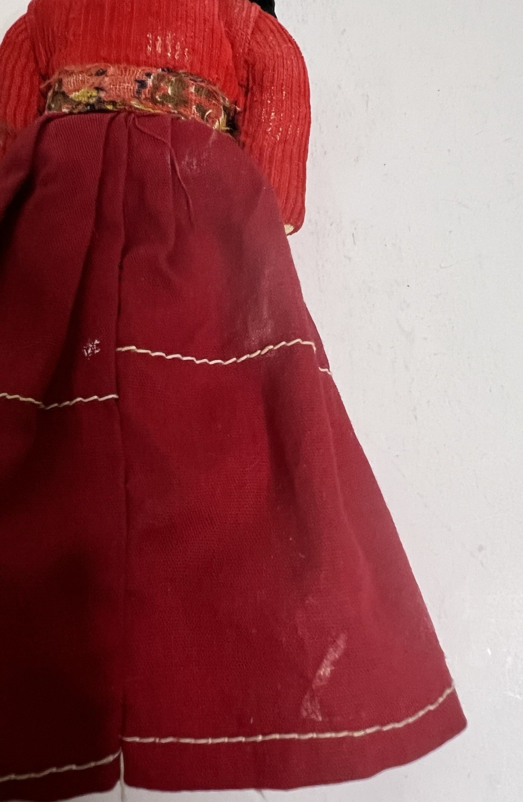 3 Vintage Navajo Fabric Doll Family Handmade Native American Man Woman Child