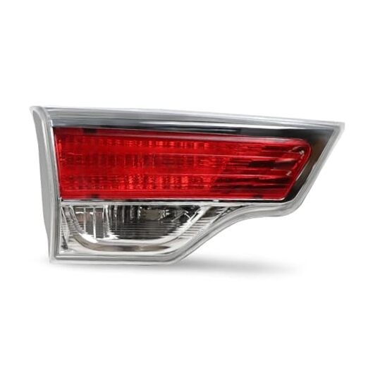 Inner Tail Light w/O Bulb Compatible with Highlander 2014 2015 2016 Side Left