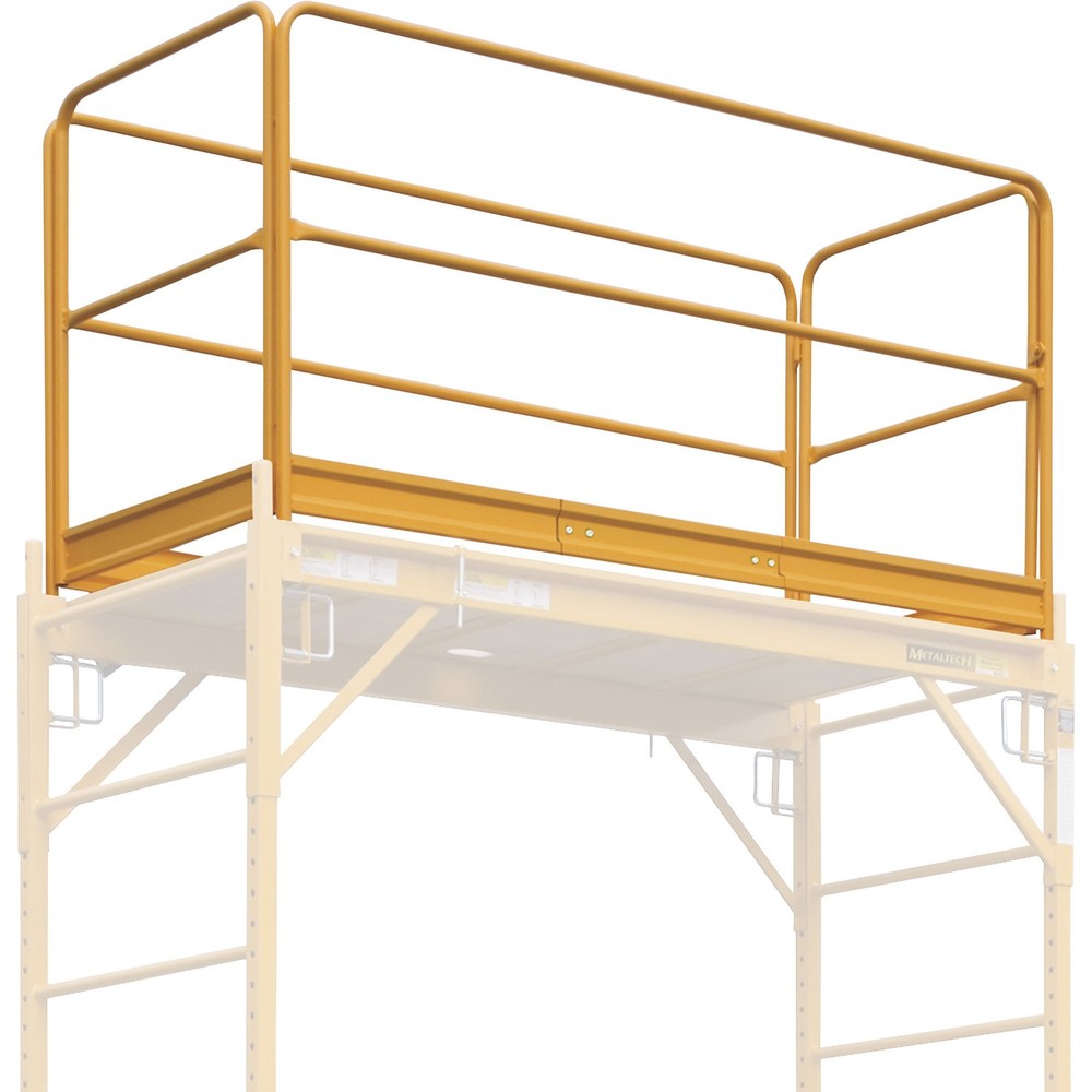 Metaltech Multipurpose Maxi Square Baker-Style Rolling Scaffold Tower Package,