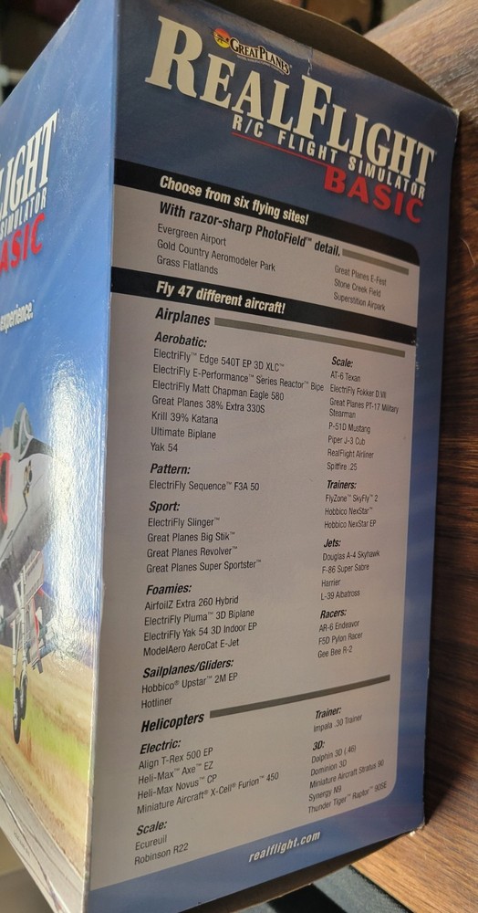 Great Planes Real Flight R/C Flight Simulator Basic