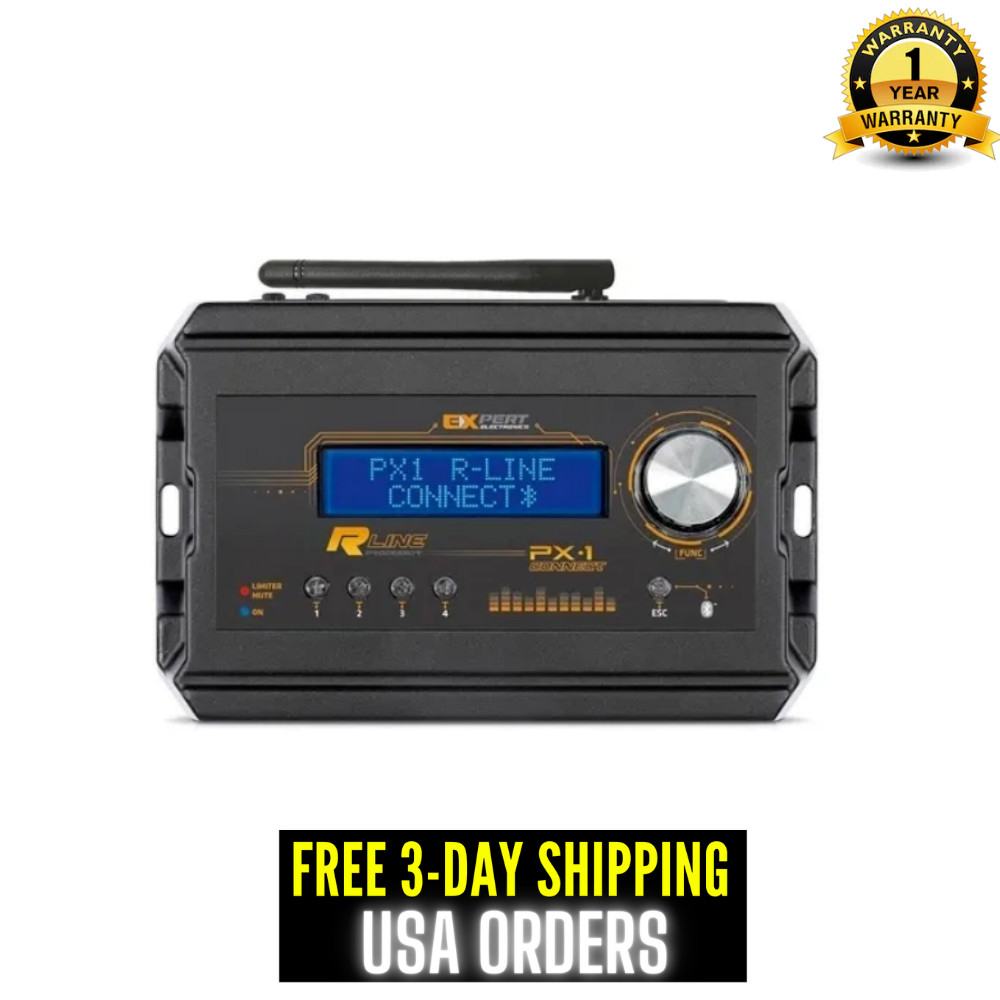 Expert Electronics Px1 Connect R-Line Bluetooth Audio Processor Car Equalizer